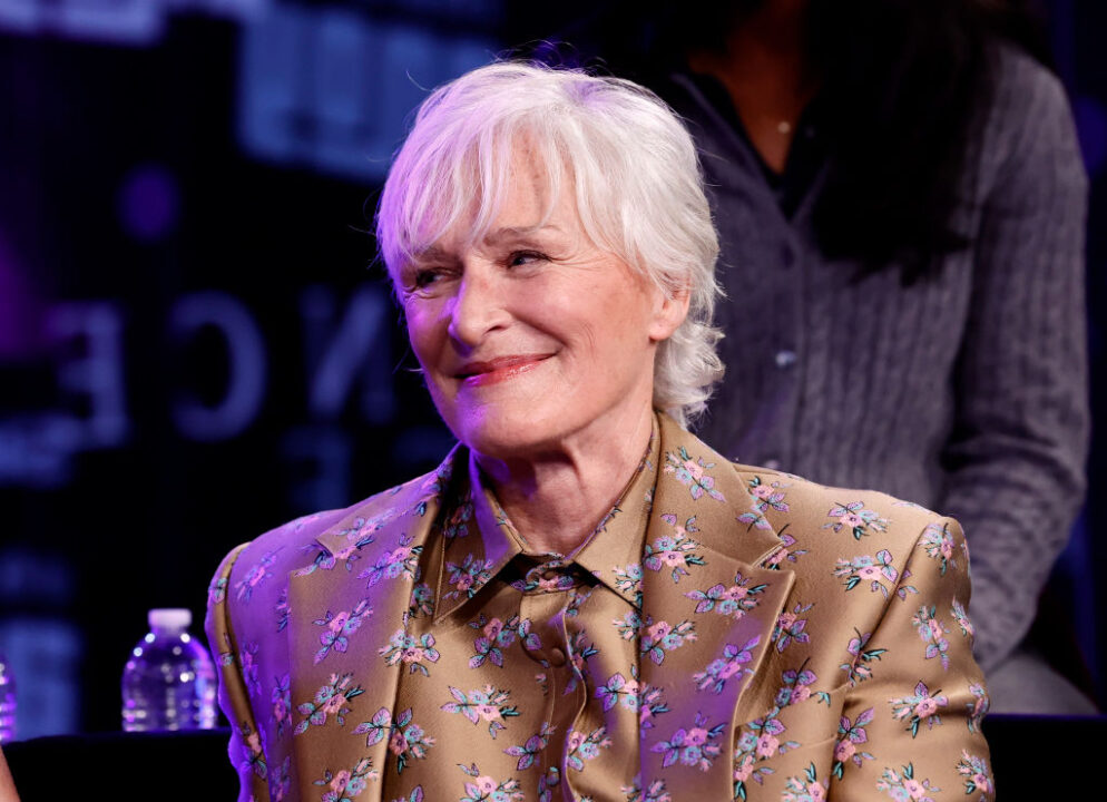 Glenn Close from "The Deliverance" visit SiriusXM at The SiriusXM Studios on August 28, 2024 in Los Angeles, California