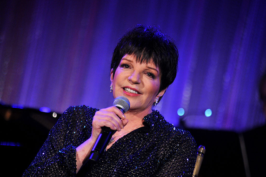 Liza Minnelli performs at the Playwrights Fund 50th Anniversary Gala Honoring John Kander at the Mandarin Oriental Hotel on June 3, 2012 in New York City