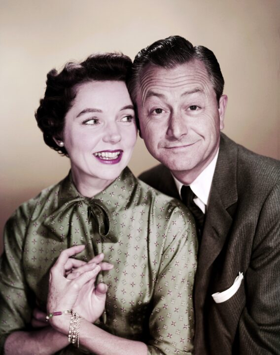 FATHER KNOWS BEST, from left, Jane Wyatt, Robert Young, 1954-60