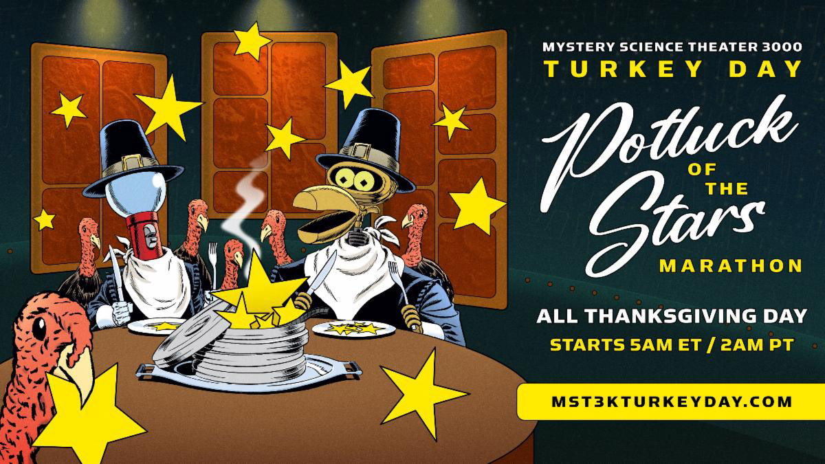 MST3K 2024 Turkey Day Thanksgiving Marathon Schedule