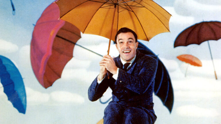 SINGIN' IN THE RAIN, Gene Kelly, 1952.