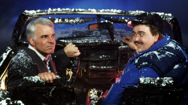 PLANES, TRAINS AND AUTOMOBILES, Steve Martin, John Candy, 1987,