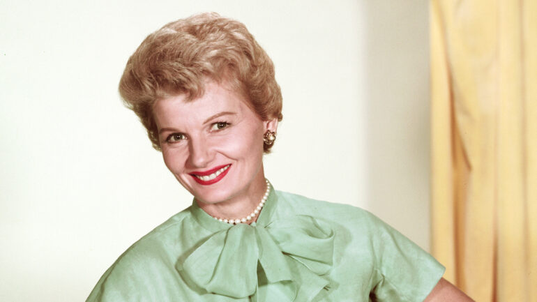 LOS ANGELES - JANUARY 1: Leave It To Beaver cast member Barbara Billingsley as June Cleaver. Image dated 1957.