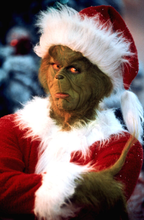 DR. SEUSS' HOW THE GRINCH STOLE CHRISTMAS, Jim Carrey, 2000