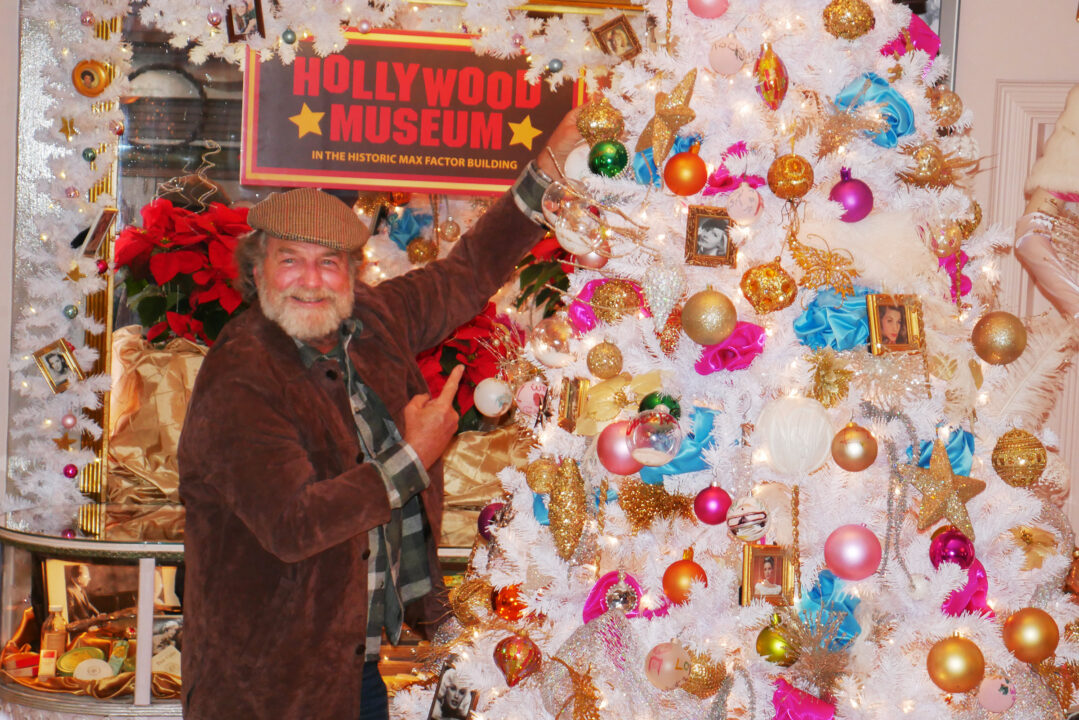 Darby Hinton at Hollywood Museum holiday event