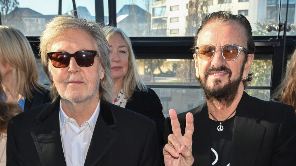 Paul McCartney & Ringo Starr Reunite at London Concert (Video)