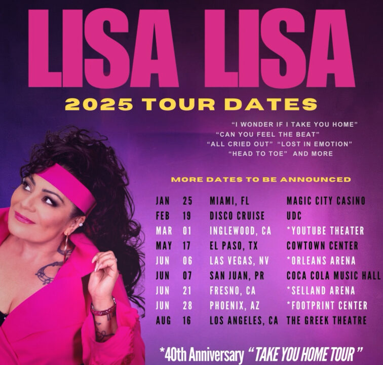 Lisa Lisa 2025 tour dates