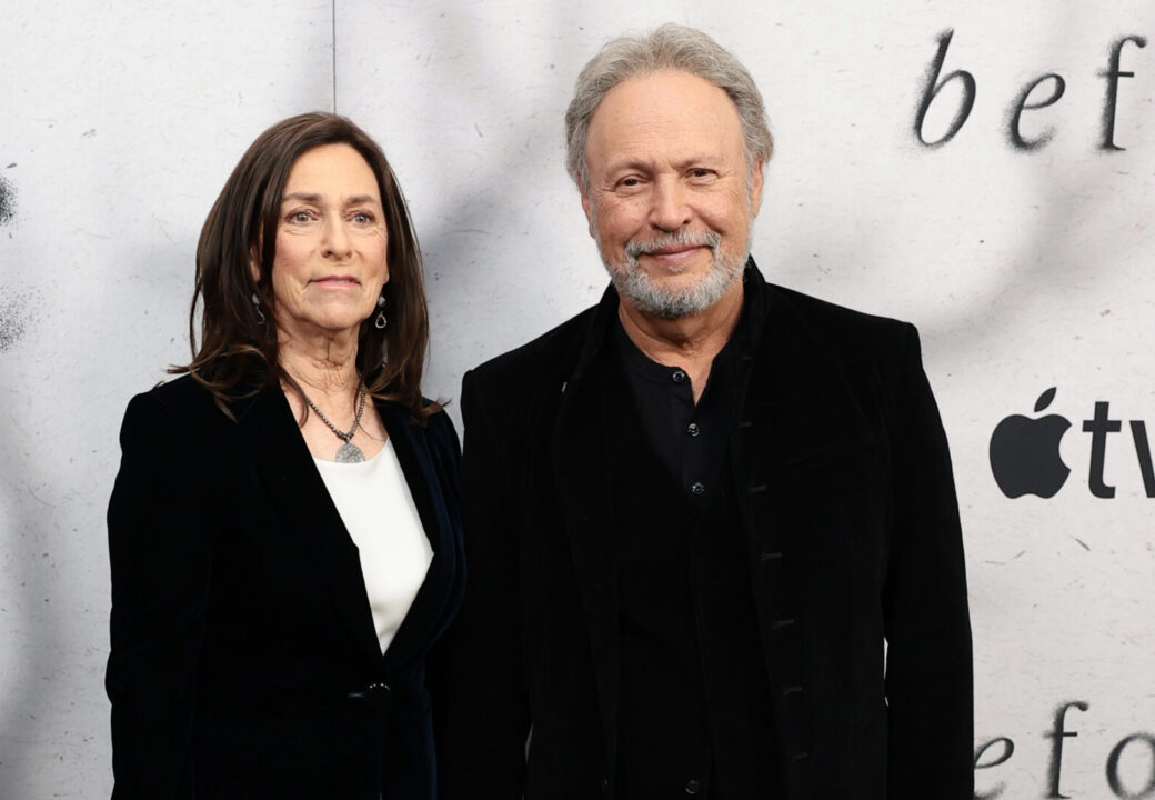 NEW YORK, NEW YORK - OCTOBER 16: Janice Crystal and Billy Crystal attend the world premiere of Apple's "Before" series at Museum of Modern Art on October 16, 2024 in New York City. 