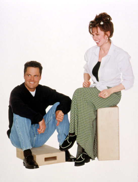 DONNY AND MARIE, Donny Osmon, Marie Osmond, 1998 - 2000. 