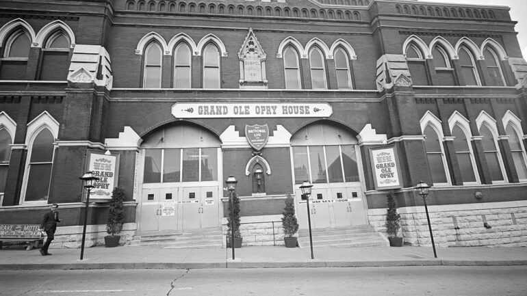 (Original Caption) 10/25/1970- Nashville, TN- Since 1925, Ryman Auditorium has been the 