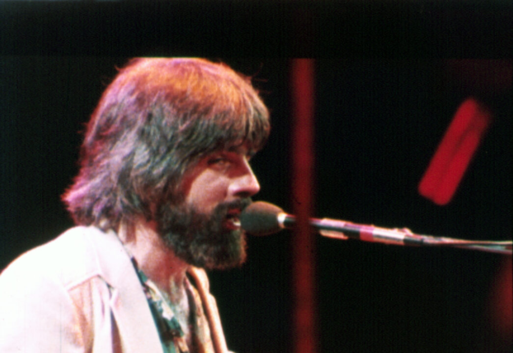 NO NUKES, Michael McDonald, of the The Doobie Brothers, in the concert film, 1980. 