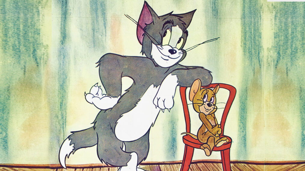 THE FRAMED CAT, U.S. poster art, Tom and Jerry, 1950