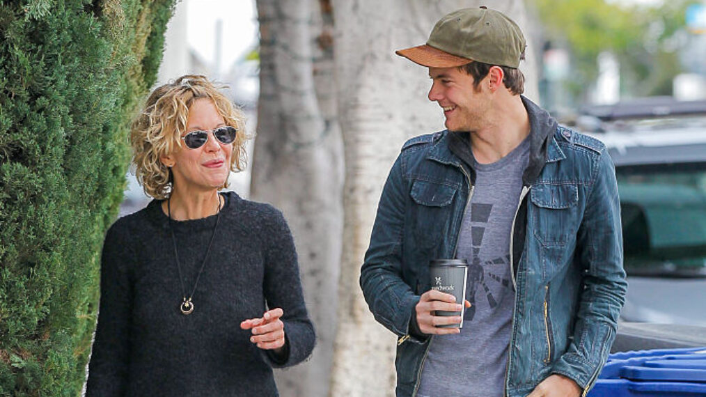 Meg Ryan and son Jack Quaid are seen on January 19, 2016 in Los Angeles, California