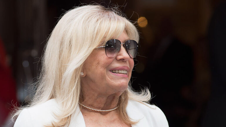 Nancy Sinatra attends the press night of 