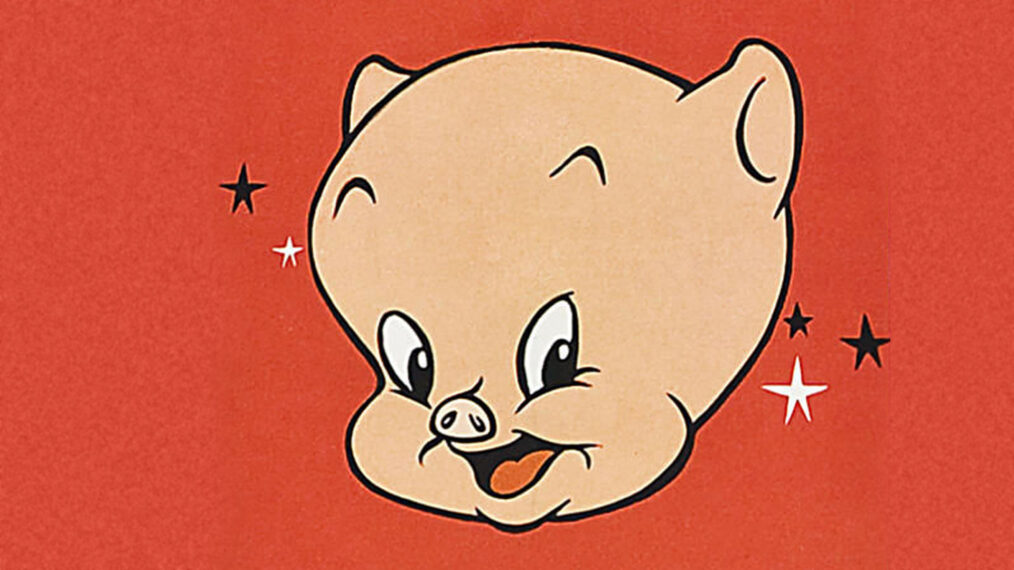 Headshot of Porky Pig