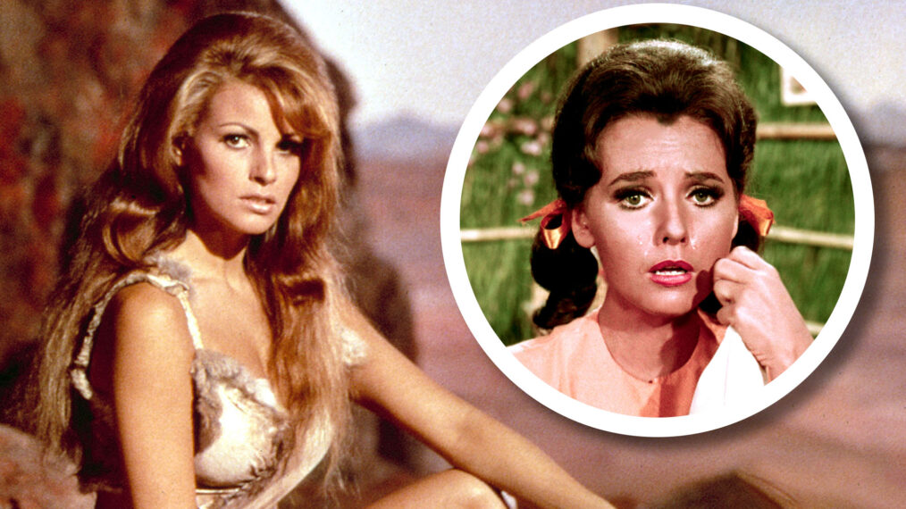 Raquel Welch and Dawn Wells composite image