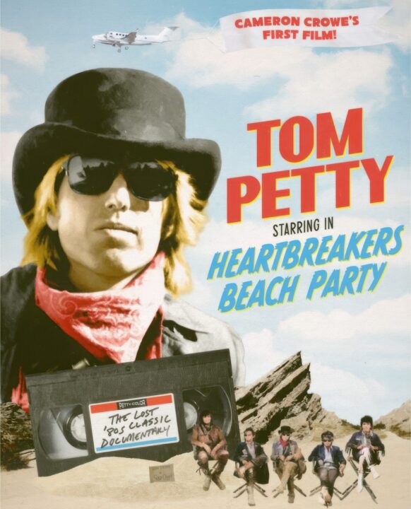 TOM PETTY: HEARTBREAKERS BEACH PARTY, US poster, Tom Petty (top), bottom: Tom Petty and the Heartbreakers, from left: Stan Lynch, Benmont Tench, Tom Petty, Mike Campbell, Howie Epstein, 2024